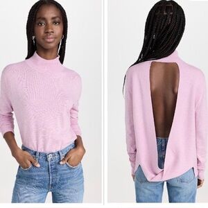 Atoir Mauve Open-Back Cardigan